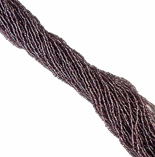 Light Purple Silver Lined Czech 11/0 Glass Seed Beads 1 Full Hank Preciosa