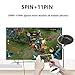 Kingm mhl to hdmi Adapter for Android Devices Micro USB to HDMI Adapter Converter Cable 1080P HDTV for Samsung Galaxy S2 S3 S4 Note 2 3 4 Galaxy Tab 3 8.0, Tab 3 10.1 Android Devices (5Pin + 11Pin)