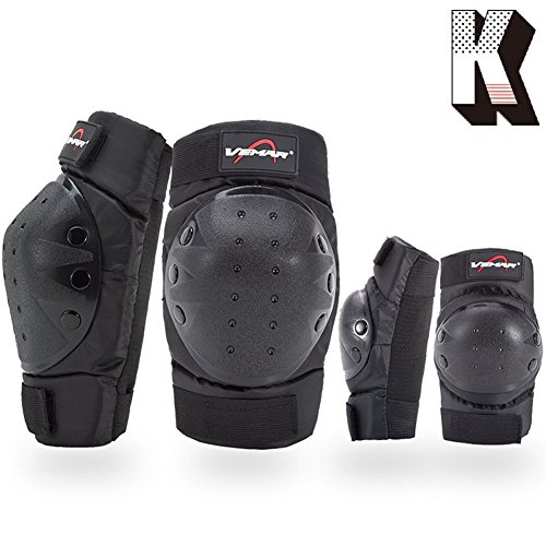 image for Kagogo Shin Guards Adult Elbow & Knee Pads Protector Flexible Breathab