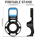 LOVPHONE Outlet Wall Mount Hanger Stand for Amazon Alexa Echo Dot 2nd Generation,Space-Saving for Your Smart Home Speakers Without Messy Wires or Screws - Short Charging Cable Included (Black)