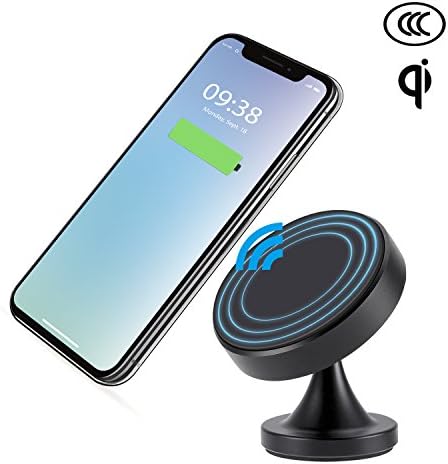 Fast wireless car charger can also be used as a home or office wireless charger. For iPhone X, iPhone 8/8 Plus, Samsung Galaxy S9,S8,S8 Plus,S7,S7 Edge,S6 Edge Etc.