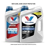 Valvoline Daily Protection SAE 5W-30 Conventional/ Synthetic Blend Motor Oil 5 QT ( Package may vary )