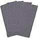 DII Cotton Zig Zag Weave Dish Towels, 16 x 28 Set of 4, Heavy Duty Kitchen Bar Mop for Drying & Cleaning-Gray