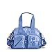 Kipling Defea Metallic Handbag One Size Scuba Diver Blue Metallic