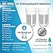 Seychelle pH2O Alkaline Water Filter Pitcher Replacement - 2 Pack