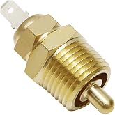 Anxingo 3/8" 185 Degree On 170 Degree Off Electric Cooling Fan Thermostat Temperature Switch Engine Radiator for 10" 12" 14" 16" Fan