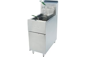 DEAN GUITARS Frymaster Dean SR142G Super Runner Natural Gas Floor Fryer 43 lb