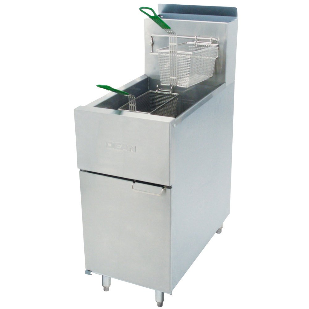 Dean SR42G Super Runner Gas Fryer - (1) 43-lb Vat, Floor Model, NG - Natural Gas
