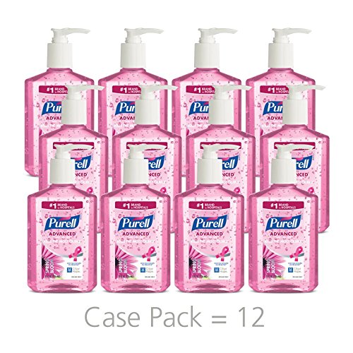 PURELL 301412CT Spring Bloom Instant Hand Sanitizer, 8oz Pump Bottle