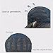 TopWigy Women Short Curly Wave Cosplay Wig Middle Part Retro Costume Wig with Wig Cap (Black 14