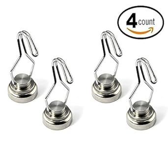 Ganchos magnéticos giratorios, potentes y giratorios, juego de ...