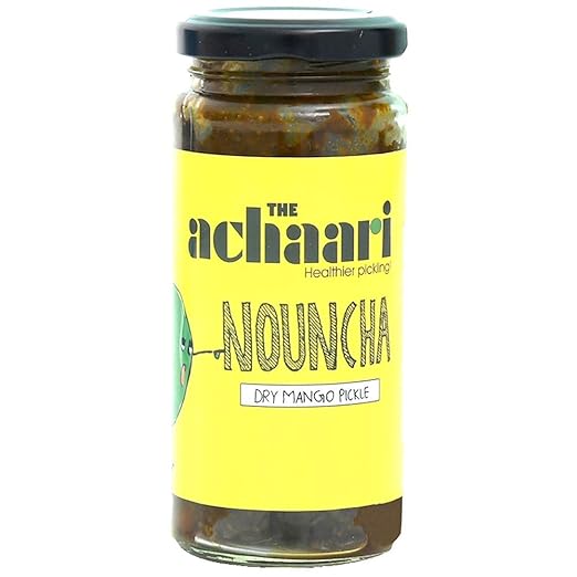 The Achaari Nouncha, 100% No Oil & No Preservative, Homemade Dry Mango Pickle,
