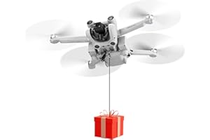 BRDRC Mini 3/3 Pro Payload Airdrop System Drop Release Fishing Bait Dropper Transport Clip Thrower Compatible with DJI Mini 3 / Mini 3 Pro Drone Accessories