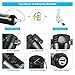 Gesentur Multi-function LED Tactical Flashlight ,Handheld Flashlight , Solar LED Camping Torch lamp ,Excellent for Car Travel ,Camping Safety,Self-protection or Emergency