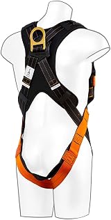 Portwest Ultra 2 Point Harness FP72 Black Orange Size S/M/L Safety Work Gear view 2