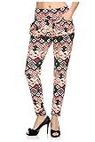G2 Chic Women's Tribal Print Harem Pant with Pockets