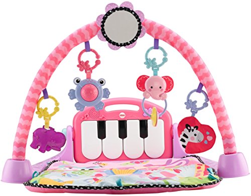 Fisher-Price Kick 'n Play Piano Gym, Pink - Thumbnail 2