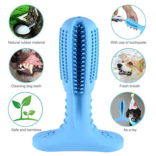 BAMOMBY Dog Toothbrush Stick Brushing Stick - Dog Toothbrush Dog Tooth Brush Brushing Stick for Dogs Pets Oral Care(for 40-90 Ibs)