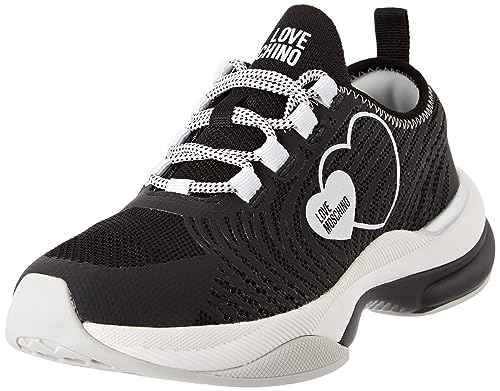 Love Moschino Ja15315g1h - Zapatillas para Mujer, Negro, 41 EU