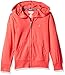 Limited Too Girls' Long Sleeve Zip Front Jersey Hoodie