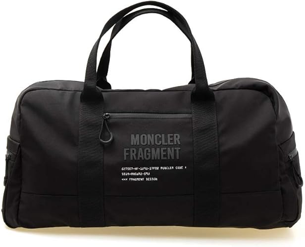 Amazon モンクレール バッグ メンズ リバーシブルボストンバッグ リュック ブラック シルバー Genius Fragment Duffle Bag 00 01ady 999 Nero 並行輸入品 Moncler モンクレール メンズ
