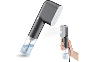 Travel Steamer for Clothes Portable Mini, 15s Fast Heat-up HandHeld Steamer, 2 in 1 Mini Garment Steamer for Clothes, Handhel