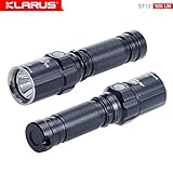 Newest Design KLARUS ST12 Flashlight, CREE XM-L2 U2 LED 900 Lumen, Compact Tactical LED Flashlight, IPX-8 Waterproof
