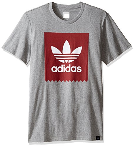 Adidas originals men s skateboarding blackbird tee, black/mystery…