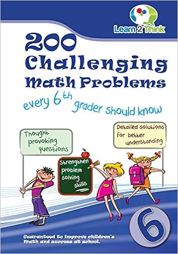 Buy 200 Challenging Math Problems Every 6Th Grader Should Know Book Online At Low Prices In India | 200 Challenging Math Problems Every 6Th Grader Should Know Reviews & Ratings - Amazon.in