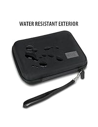 Duro multímetro digital funda de transporte por USA Gear Comprobador de tensión funda de viaje, Intemperie y resistente a los arañazos, correa de muñeca, almacenamiento para cables y sondas Compatible con Fluke 87 V, astroai wh5000 a y más