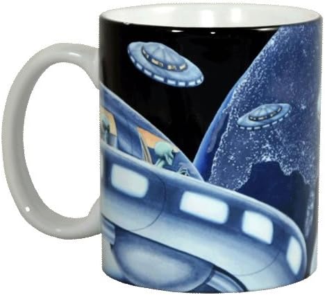 UFO 12 oz. Ceramic Coffee Mug