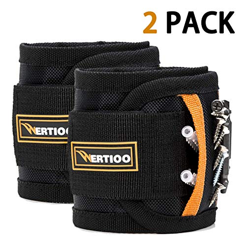 2 Pack Magnetic Wristband Holding Screws,WERTIOO Magnetic Screw Holder With Strong Magnets for Best Unique Christmas Gift for Men, DIY Handyman, Father/Dad, Husband, Boyfriend, Him, Women  - Thumbnail 7