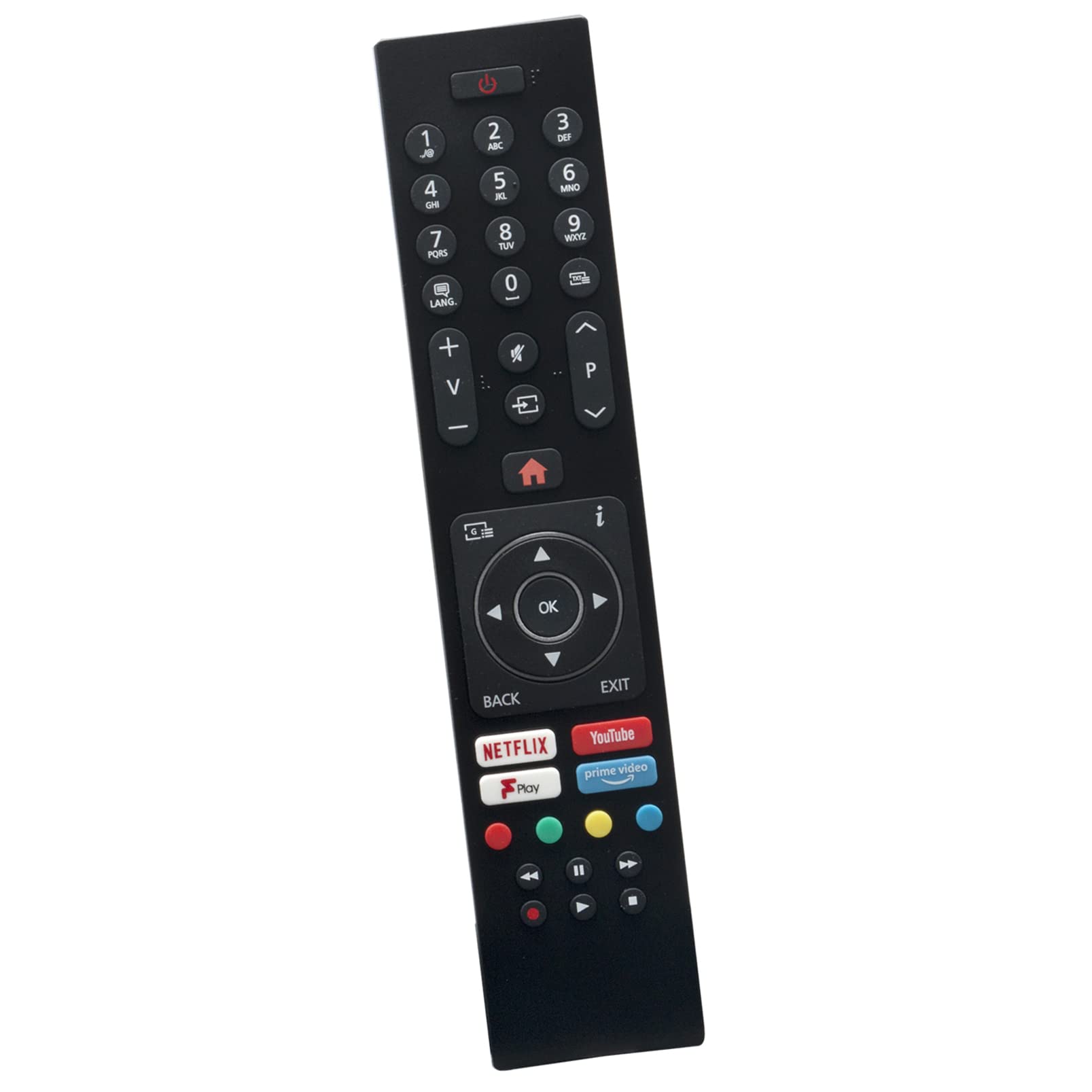 ALLIMITY Remote Control Replace fit for LUXOR Polaroid Digihome Finlux Celcus Hitachi Bush Logik P50UPA2031A P43UPA2031A P32FPA0119A P40FPA0119A P24RP0108A P32FP0118A P49FP0118A P32RD0667AB P32FP0118A