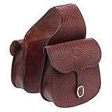 Tough-1 Basket Stamp Saddle Bag