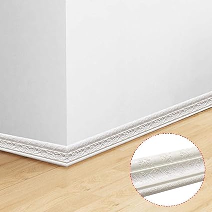 n d borde de papel tapiz 3d adhesivos autoadhesivos removibles a prueba de agua pegatinas linea de moldura de pared flexible tiras de adornos para