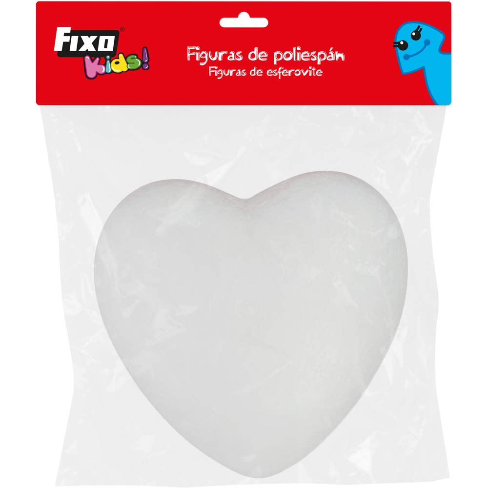 Grafoplas 422339 - Polystyrene Figure Shape Heart