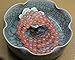 Smelted Cherry Quartz Gemstone 8mm Round Beads Stretch Bracelet 7