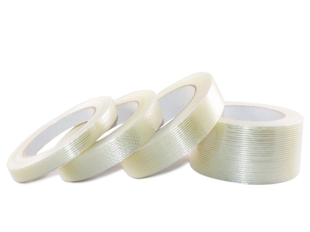 Pack of 12 4 Mil FIL795 Filament Strapping Tape 1 in wide x 60 yds. T