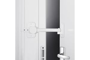 Inaya Adjustable Door Strap, Door Locks for Kids Safety & Cat Door Latch, Child Proof Door Pinch Guard for Kids, Keep Baby & Dogs Out of the Cat Litter Box and Feeder - 1 Pack