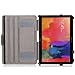 Moko Samsung Galaxy Tab PRO 10.1 Case - Slim-Fit Multi-angle Folio Cover Case for Galaxy Note 10.1 Inch 2014 & Tab Pro 10.1 Tablet, Carbon Fiber BLACK (NOT Fit Tab 4 10.1 & Tab 10.1 & Tab2 10.1)