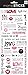 me & my BIG ideas mambiSTICKS Themed Stickers - The Happy Planner Scrapbooking Supplies - Love Themed - Clear Stickers - Perfect for Scrapbooking & Paper Crafts - 8 Sheets