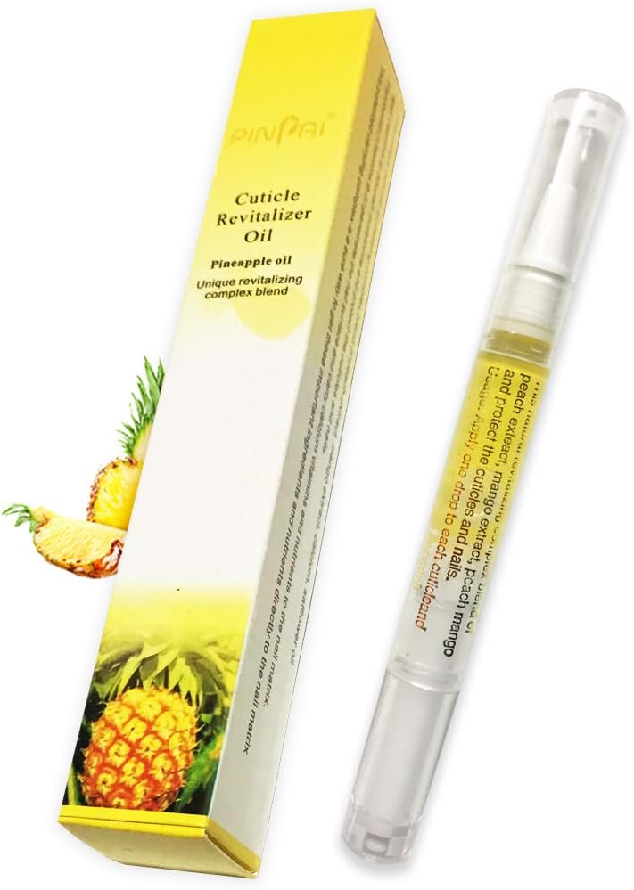 Pineapple Fruity Smell Cuticle Revitalizer Oil Nail Oil Treatment Manicure Tools Soften Pen Nail Cuticle Oil Pen For Nails Makeup Moist Tools
