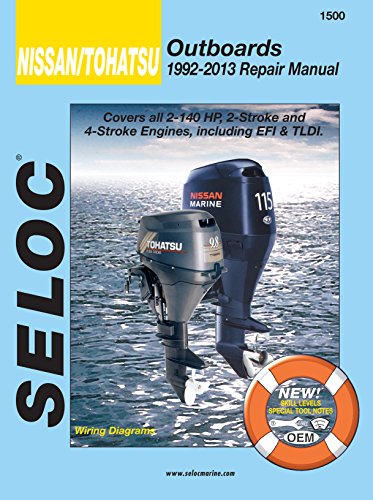 Sierra International Seloc Manual 18-01500 Nissan/Tohatsu Outboards Repair 1992-2013 2-140 HP 2 Stroke & 4 Stroke Engines Including EFI & Tldi - Thumbnail 2