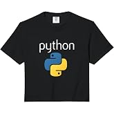 Python Programmer T-Shirt Computer Developers tee Comfort Colors Crop Top