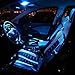Partsam Interior LED Package Kit + License Plate Lights Replacement for Hyundai Veloster 2012+ Ice Blue, Pack of 8