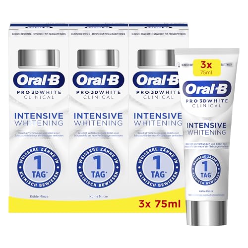 Kurz geprüft: Oral-B Whitening Zahnpasta für 14,85€ Jetzt sichern!