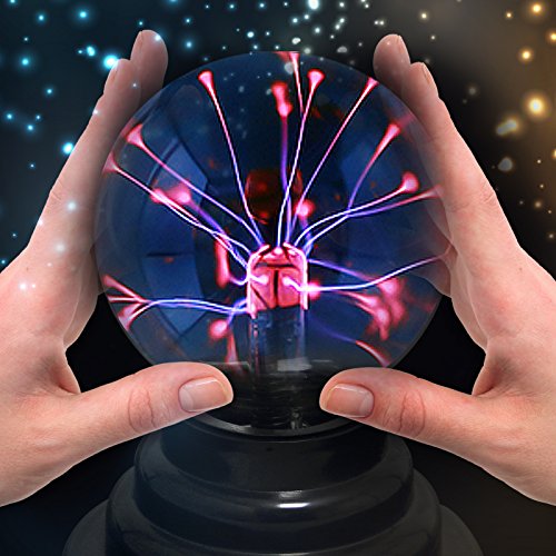 Theefun MB101 Magic Plasma Ball [Touch Sensitive] Nebula Sphere Globe Novelty Toy-USB Or Battery Powered