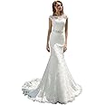 WaterDress Beach Wedding Dresses for Bride 2025 Long Sleeve Lace Boho Bridal Gowns for Women WDW001