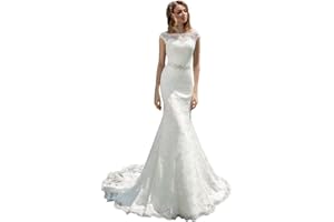 WaterDress Beach Wedding Dresses for Bride 2024 Long Sleeve Lace Boho Bridal Gowns for Women WDW001