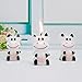 Birthday Candles Gifts Cake Decorations Cute Cartoon Animal Party Decorations for Birthday Party (Little Cow)